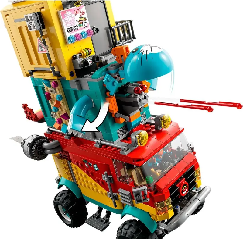 LEGO 80038 Furgonetka ekipy Monkie Kida zdjęcie 4