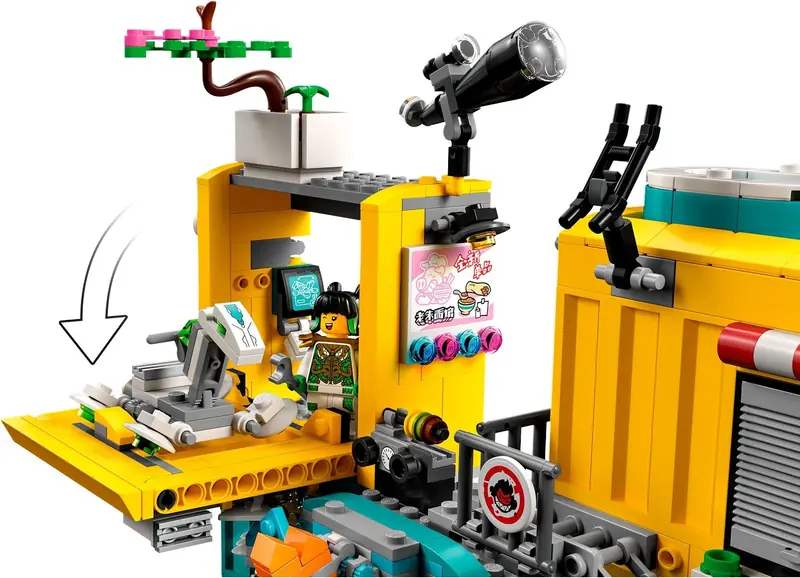 LEGO 80038 Furgonetka ekipy Monkie Kida zdjęcie 7