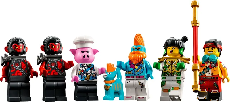 LEGO 80038 Furgonetka ekipy Monkie Kida zdjęcie 2