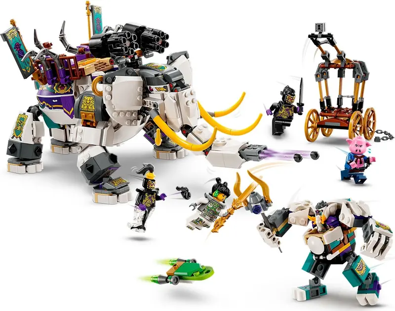 LEGO 80043 Yellow Tusk Elephant zdjęcie 3