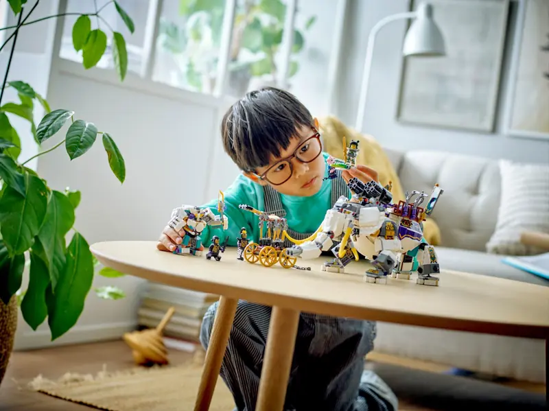LEGO 80043 Yellow Tusk Elephant zdjęcie 8