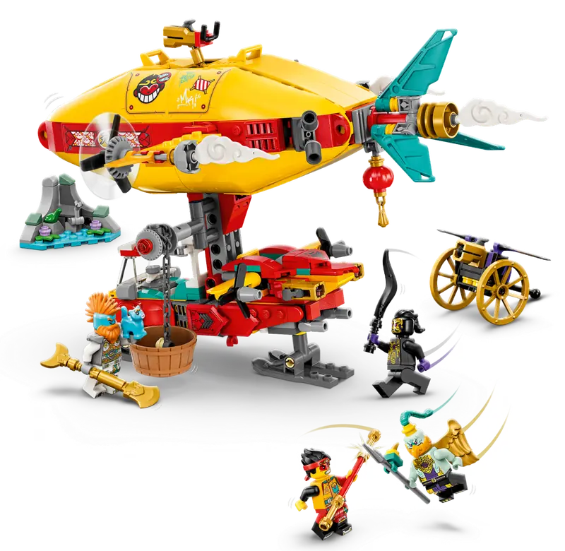 LEGO 80046 Podniebny sterowiec Monkie Kida