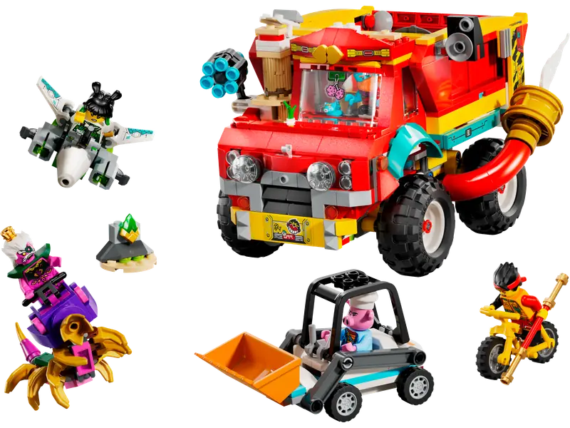 LEGO 80055 Ciężarówka ekipy Monkie Kida