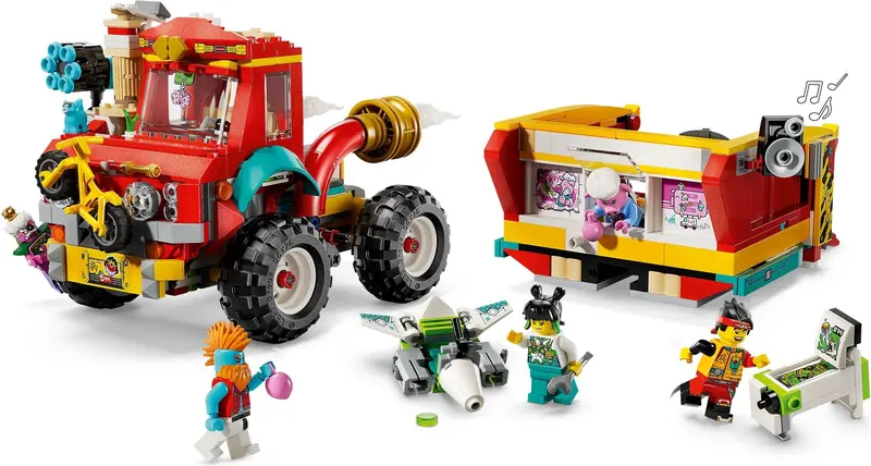 LEGO 80055 Ciężarówka ekipy Monkie Kida zdjęcie 2