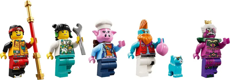 LEGO 80055 Ciężarówka ekipy Monkie Kida zdjęcie 5