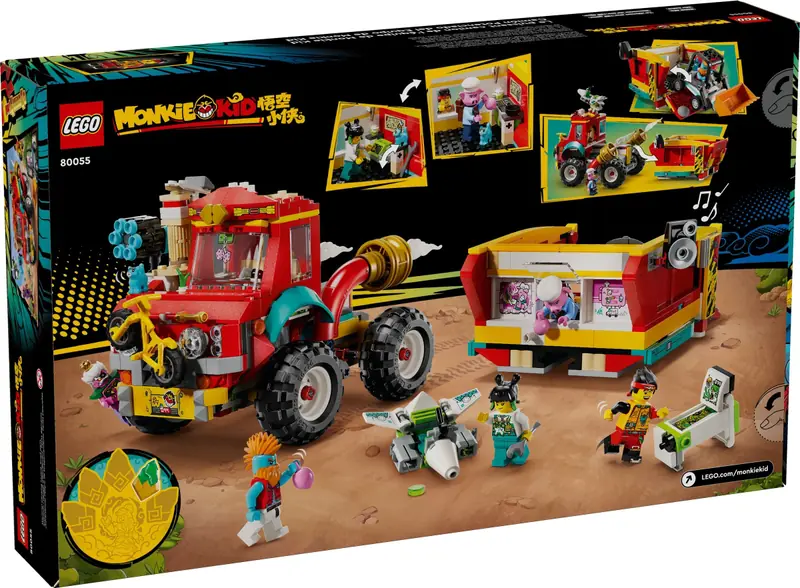 LEGO 80055 Ciężarówka ekipy Monkie Kida zdjęcie 6
