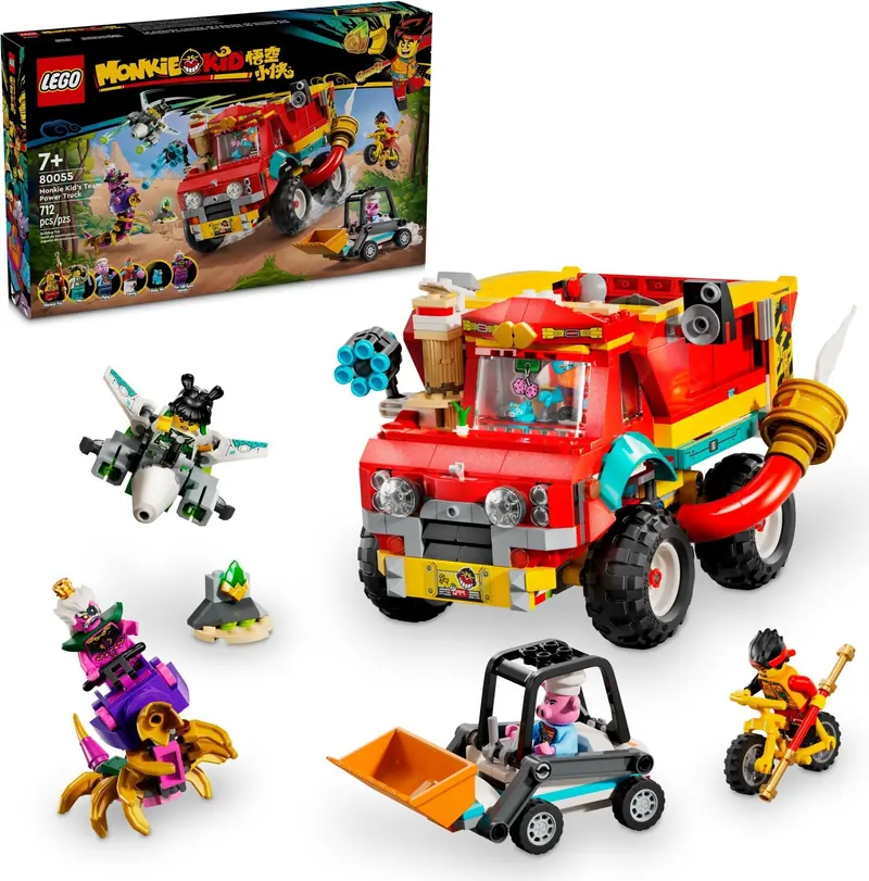 LEGO 80055 Ciężarówka ekipy Monkie Kida zdjęcie 7