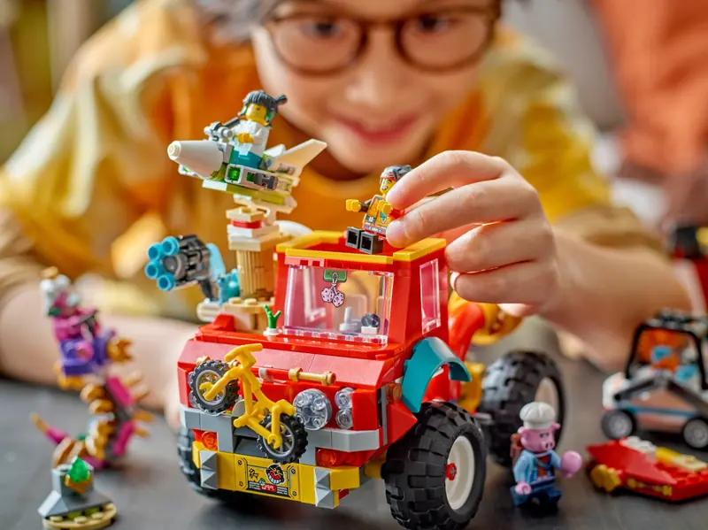 LEGO 80055 Ciężarówka ekipy Monkie Kida zdjęcie 8