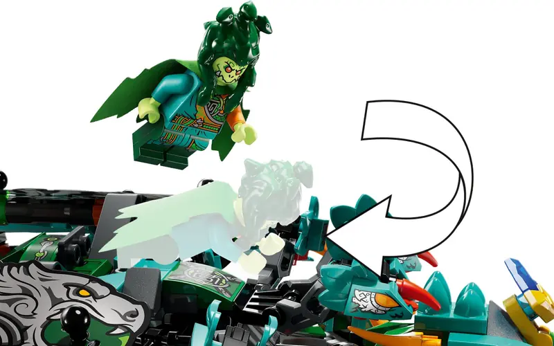 LEGO 80056 Dziewięciogłowa bestia zdjęcie 9