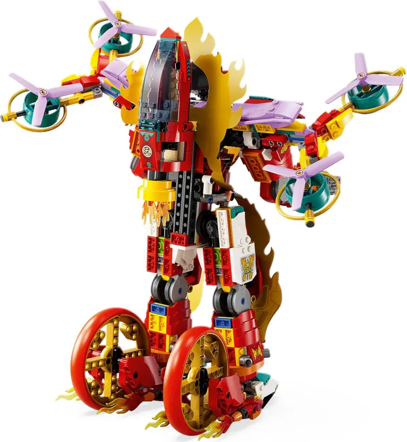 LEGO 80057 Mech ognistego pierścienia Nezhy zdjęcie 3