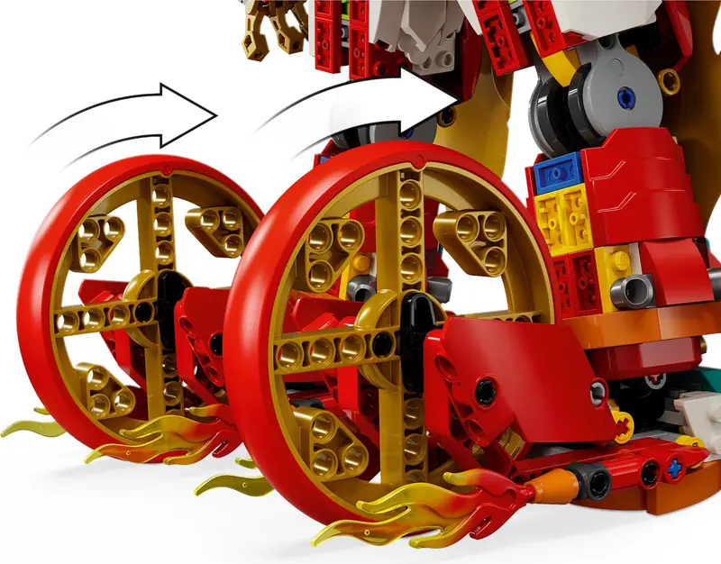 LEGO 80057 Mech ognistego pierścienia Nezhy zdjęcie 9