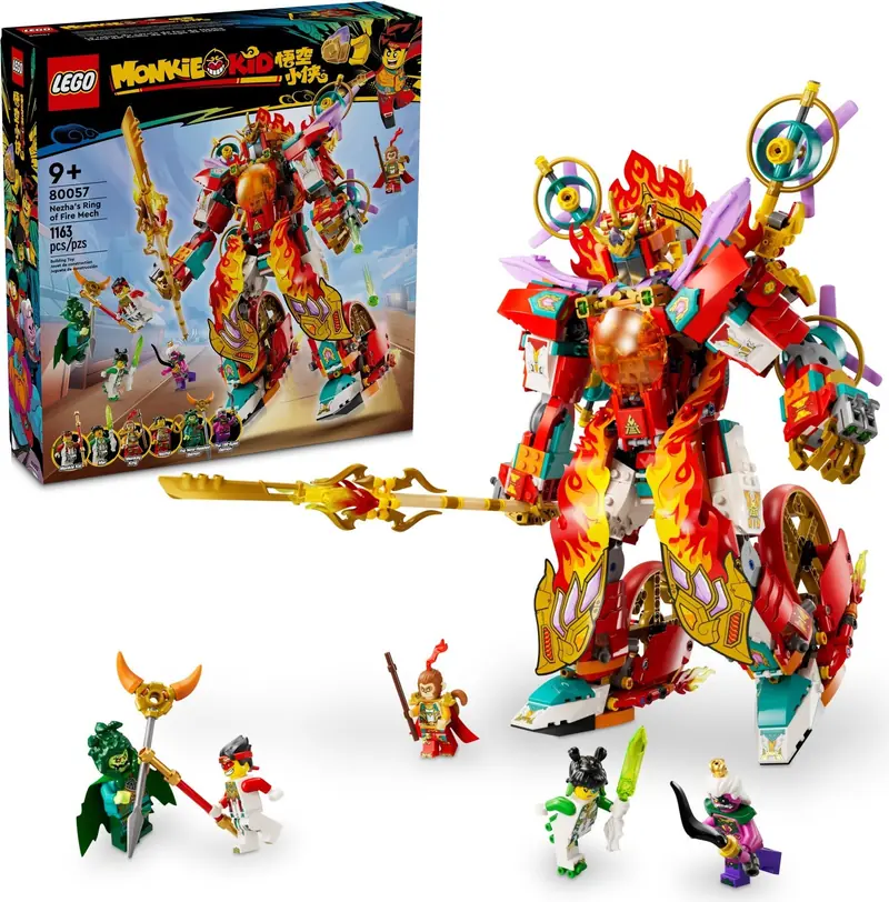 LEGO 80057 Mech ognistego pierścienia Nezhy zdjęcie 6