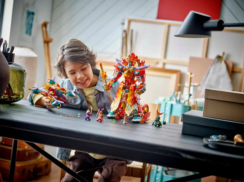 LEGO 80057 Mech ognistego pierścienia Nezhy zdjęcie 8
