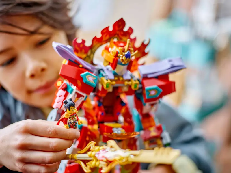LEGO 80057 Mech ognistego pierścienia Nezhy zdjęcie 10