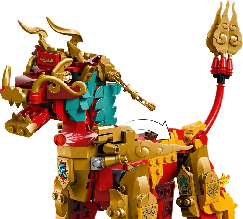 LEGO 80066 Mityczne stworzenie Qilin zdjęcie 6