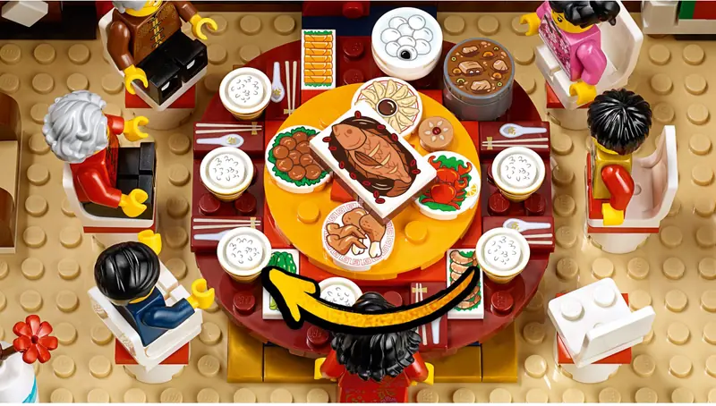 LEGO 80101 Chińska kolacja sylwestrowa zdjęcie 6