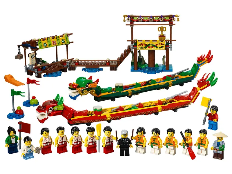 LEGO 80103 Wyścig smoczych łodzi