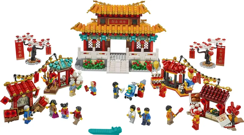 LEGO 80105 Chiński jarmark noworoczny