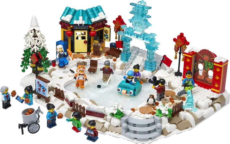 LEGO 80109 Nowy Rok Księżycowy — Festiwal Lodu