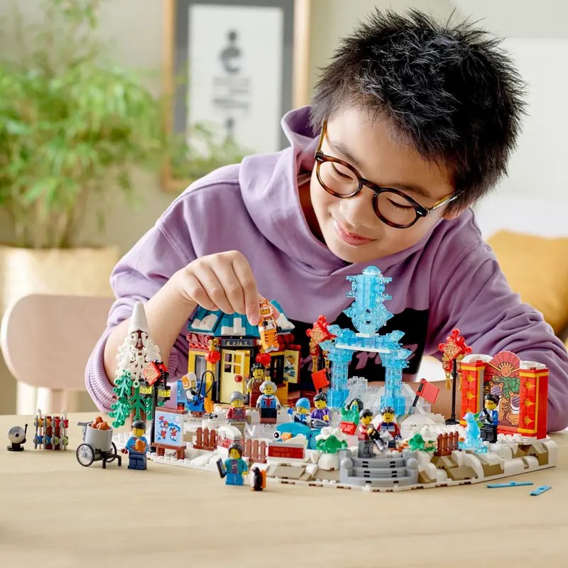 LEGO 80109 Nowy Rok Księżycowy - Festiwal Lodu zdjęcie 10