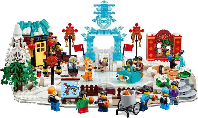 LEGO 80109 Nowy Rok Księżycowy - Festiwal Lodu zdjęcie 6
