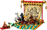 LEGO 80119 Obraz z galopującymi końmi