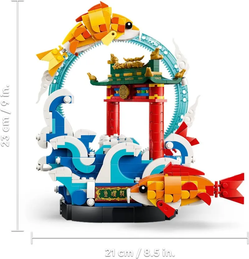 LEGO 80120 Karp przeskakujący przez Smoczą Bramę zdjęcie 6
