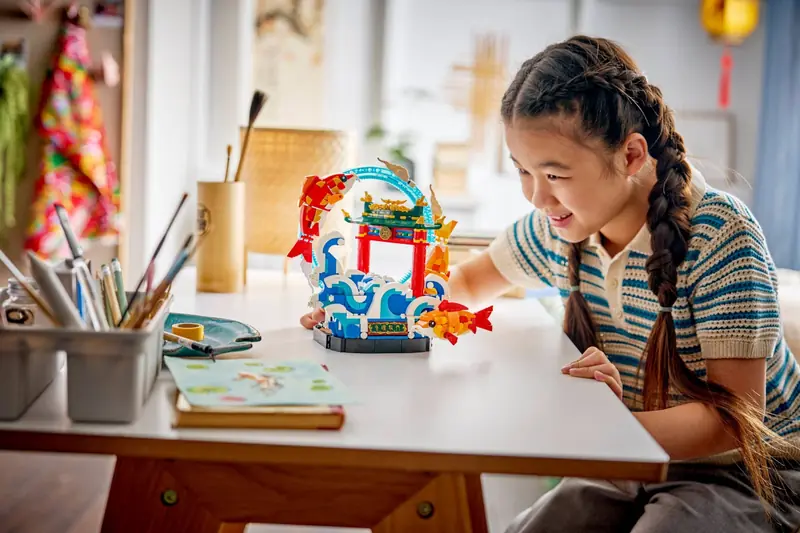 LEGO 80120 Karp przeskakujący przez Smoczą Bramę zdjęcie 10