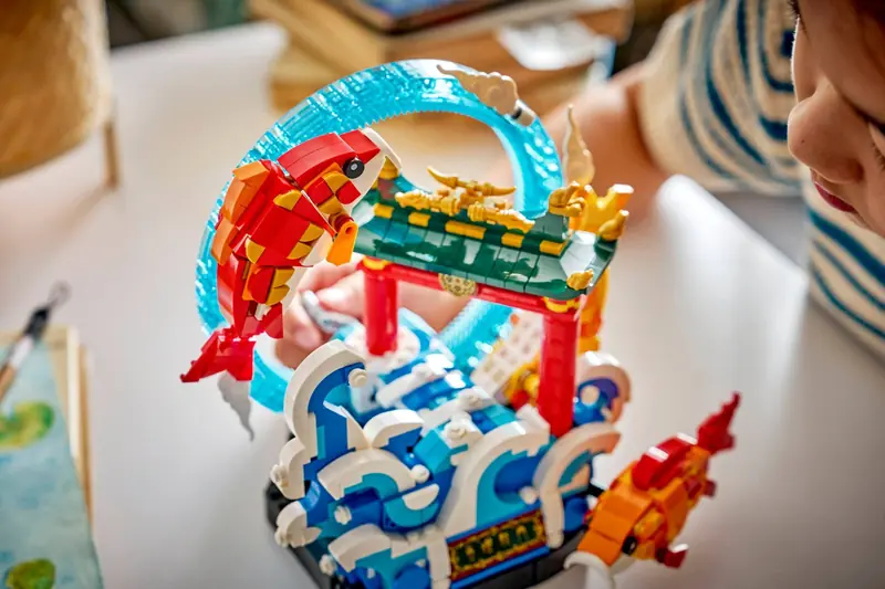 LEGO 80120 Karp przeskakujący przez Smoczą Bramę zdjęcie 11
