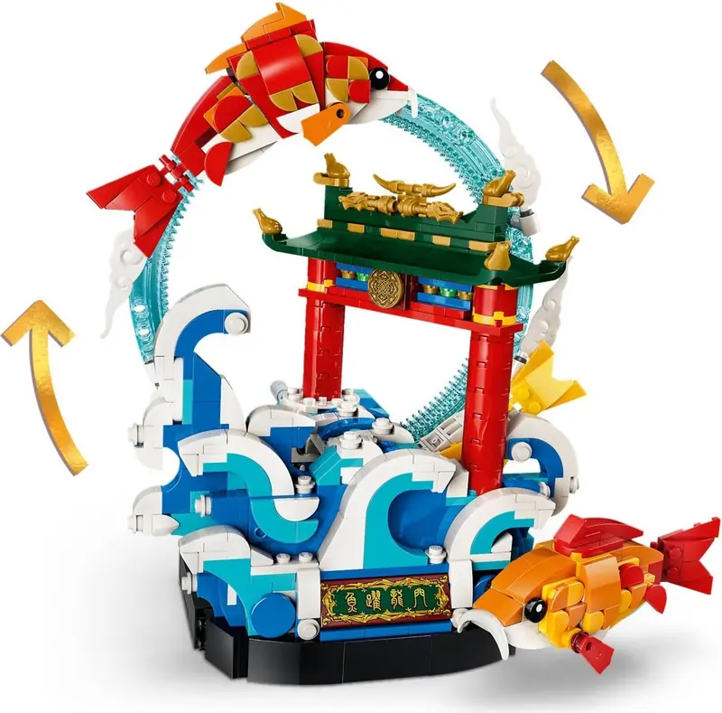 LEGO 80120 Karp przeskakujący przez Smoczą Bramę zdjęcie 5