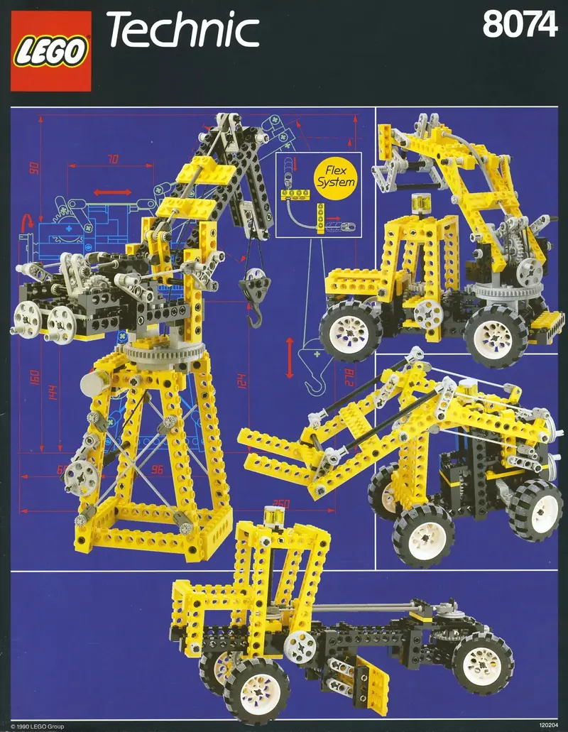 LEGO 8074 Universal Building Set with Flex System
