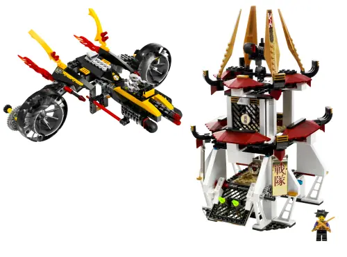 LEGO 8107 Złota wieża Sentai