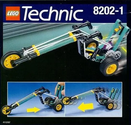 LEGO 8202 Trójkołowiec