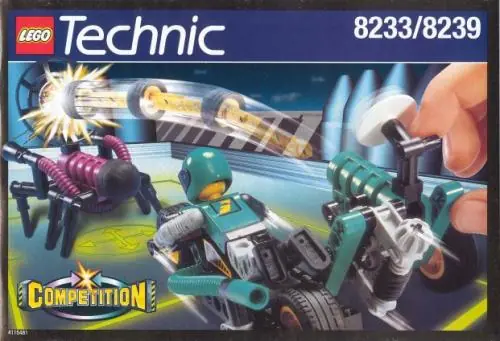 LEGO 8233 "Starcie: Motocykl kontra Stinger"