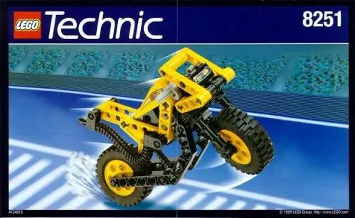 LEGO 8251 Motocykl