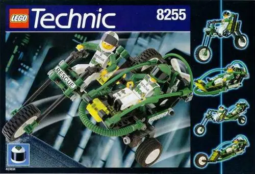 LEGO 8255 Trójkołowiec "Trick trike"