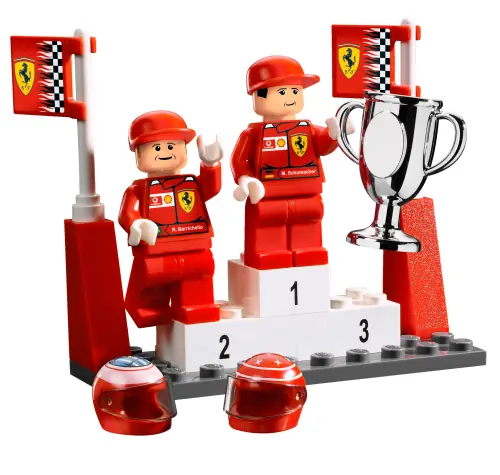 LEGO 8389 M. Schumacher & R. Barrichello