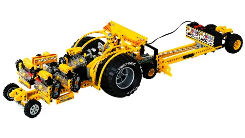LEGO 8457 Power Puller + MOTOR + VIDEO