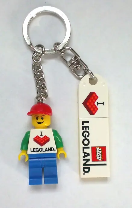 LEGO 850456 I [Heart] LEGOLAND Key Chain (Male)