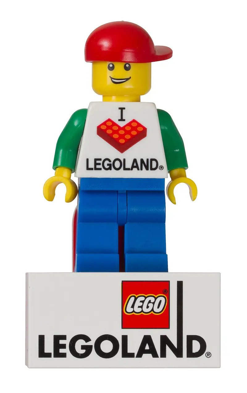 LEGO 850457 I [Heart] LEGOLAND Minifigure Magnet (Male)