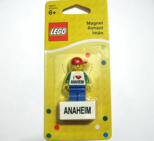 LEGO 850502 I [Heart] Anaheim Minifigure Magnet
