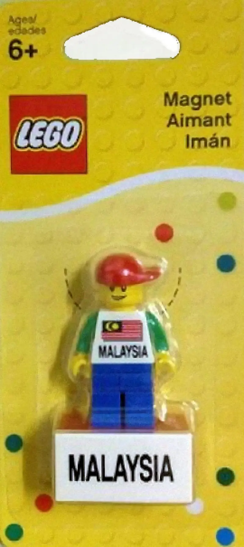LEGO 850513 Malaysia Minifigure Magnet