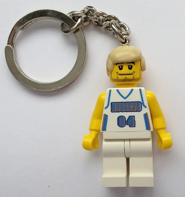 LEGO 850687 NBA, Nuggets 04 Key Chain