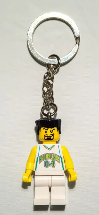 LEGO 850698 NBA, New Orleans 04 Key Chain