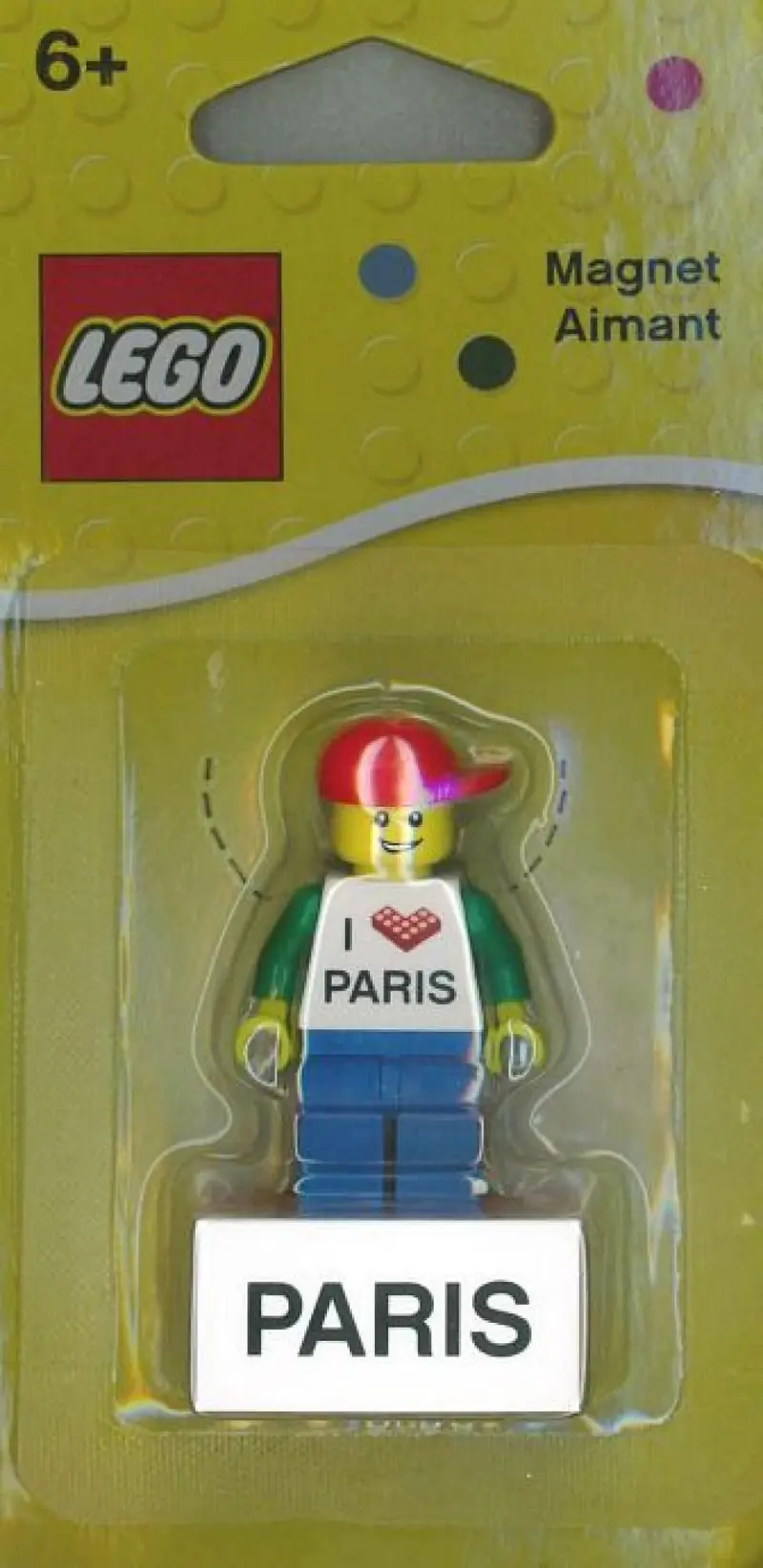 LEGO 850760 I [Heart] Paris Magnet [Male]