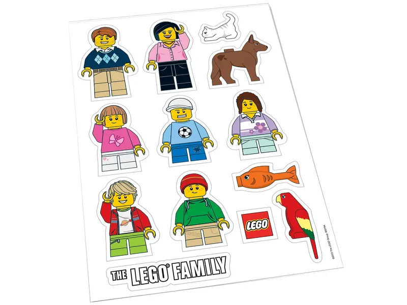 LEGO 850794 Family Window Decals