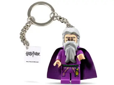 LEGO 851033 Dumbledore Key Chain with 2 x 2 Tile with Harry Potter Logo
