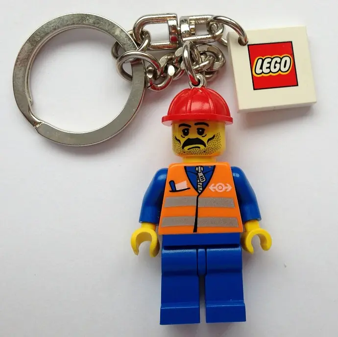 LEGO 851037 Train Worker Key Chain