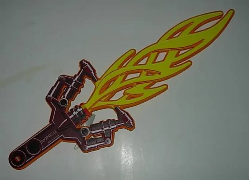LEGO 851097 Sword, Toa Hordika Blazer Claw with Flame End