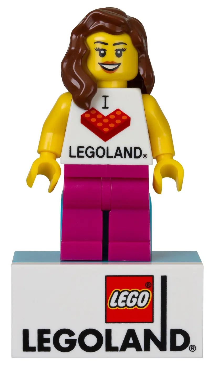 LEGO 851331 I [Heart] LEGOLAND Minifigure Magnet (Female)